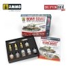 AMMO of Mig Jimenez 7903 SOLUTION BOX MINI (20) - How to paint WWII Soviet Winter Vehicles